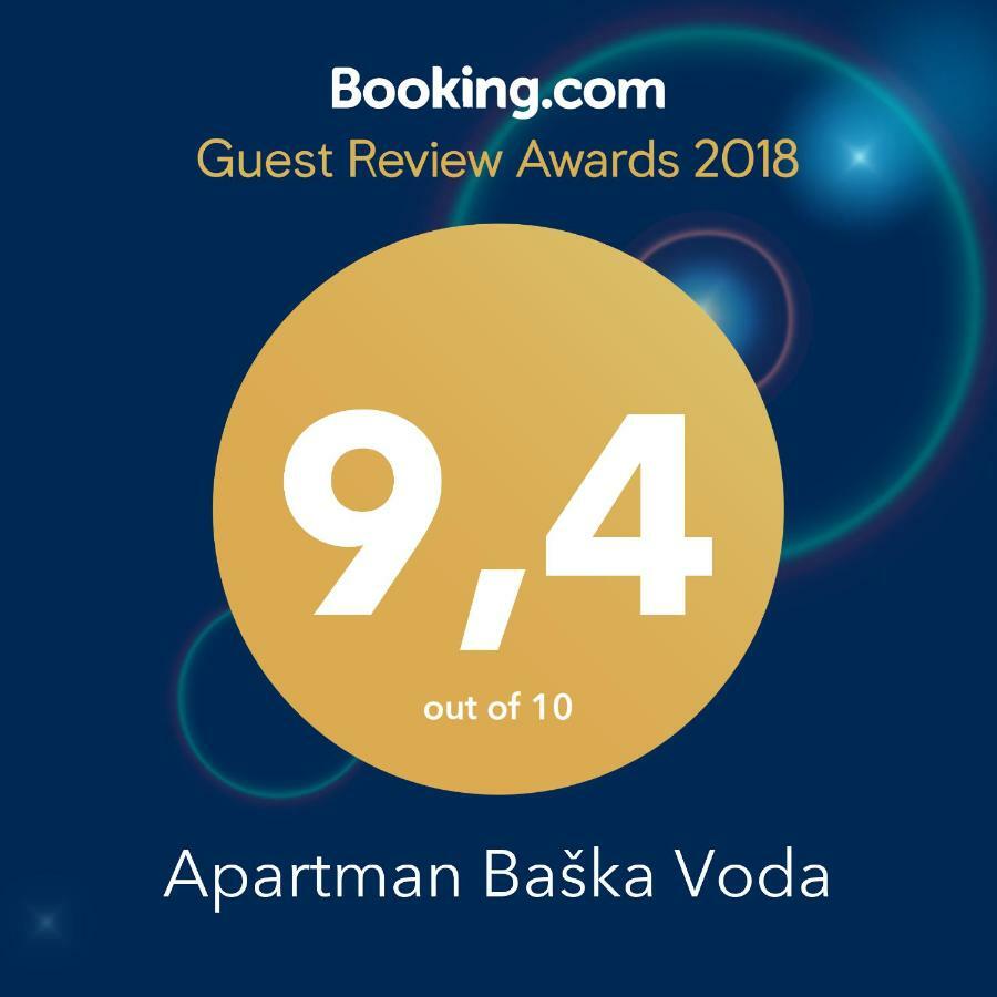 Apartman Baška Voda Exterior foto